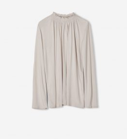 FILIPPA K SMOCK NECK BLOUSE