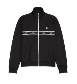 FRED PERRY TAPED CHEST TRACK JACKET