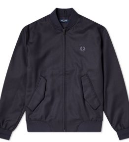 FRED PERRY WOOL MIX BOMBER JACKET