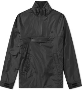 FRED PERRY HALF ZIP HOOD JACKET